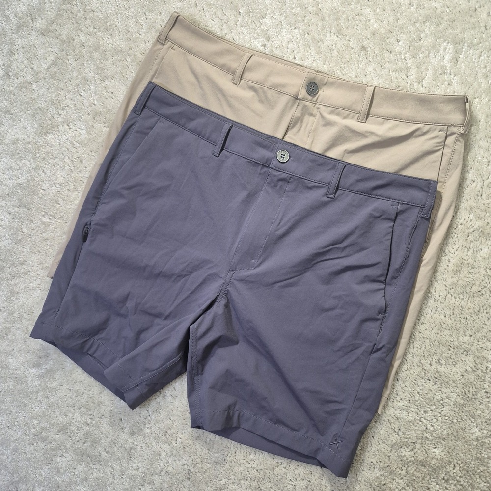 Cuts AO Hybrid Shorts Lot Of 2 Mens ACTUAL 34 Swim Golf Activewear Outdoor Hike